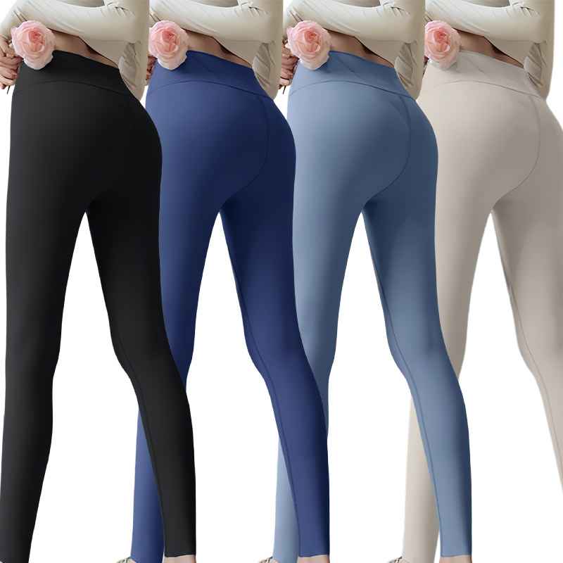 Yoga Fitness Leggings - เซ็กซี่ ซัมเมอร์ ฮอตเซลล์ โยคะเลกกิ้งเอวสูง ระบายอากาศได้ดี แห้งเร็ว