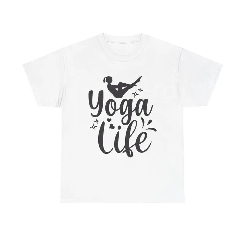 Zen Yoga Fitness - เสื้อยืดโยคะไลฟ์ ฟิตเนส ออกกำลังกาย ยิม เซน การทำสมาธิ