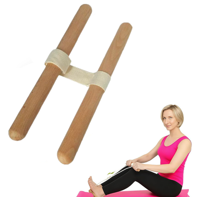 Yoga Fitness Yoga - อุปกรณ์ยืดกล้ามเนื้อหลังขาแบบปรับได้ สายยืดหยุ่นสำหรับบรรเทาอาการปวด โยคะ การยืดกล้ามเนื้อทั่วร่างกาย อุปกรณ์ออกกำลังกาย