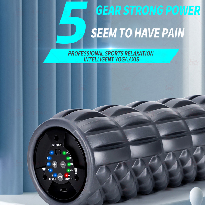 Yoga Fitness Wheel - ล้อโฟมโฟมสำหรับนวดเสาโยคะ EVA เพลาโฟมกลวงสำหรับฟิตเนสค้อนนวดผ่อนคลายกล้ามเนื้อ