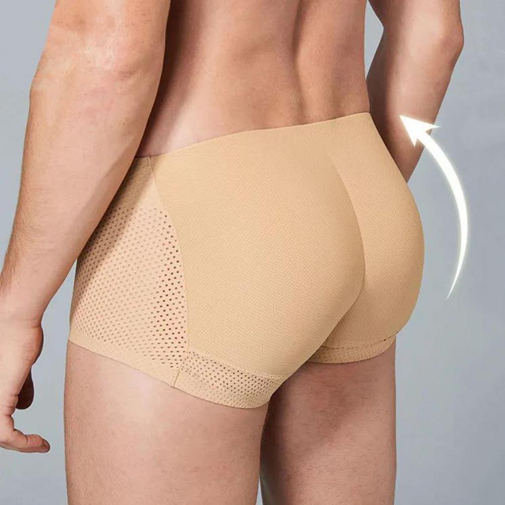 Hip Thrust Pad - ก้นปลอมผู้ชายไม่มีรอยต่อสะโพกยกชุดชั้นใน Butt Enhancer Men Hip Pad