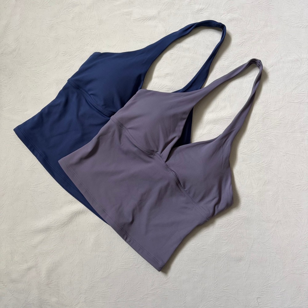 เสื้อกั๊กคอวีแบบคล้องคอพร้อมแผ - Yoga Và Fitness บทวิจารณ์และราคา