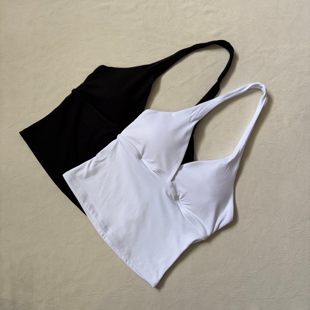 เสื้อกั๊กคอวีแบบคล้องคอพร้อมแผ - Yoga Và Fitness บทวิจารณ์และราคา