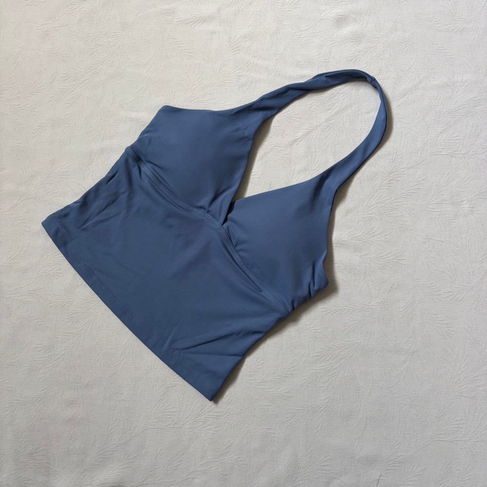 เสื้อกั๊กคอวีแบบคล้องคอพร้อมแผ - Yoga Và Fitness บทวิจารณ์และราคา