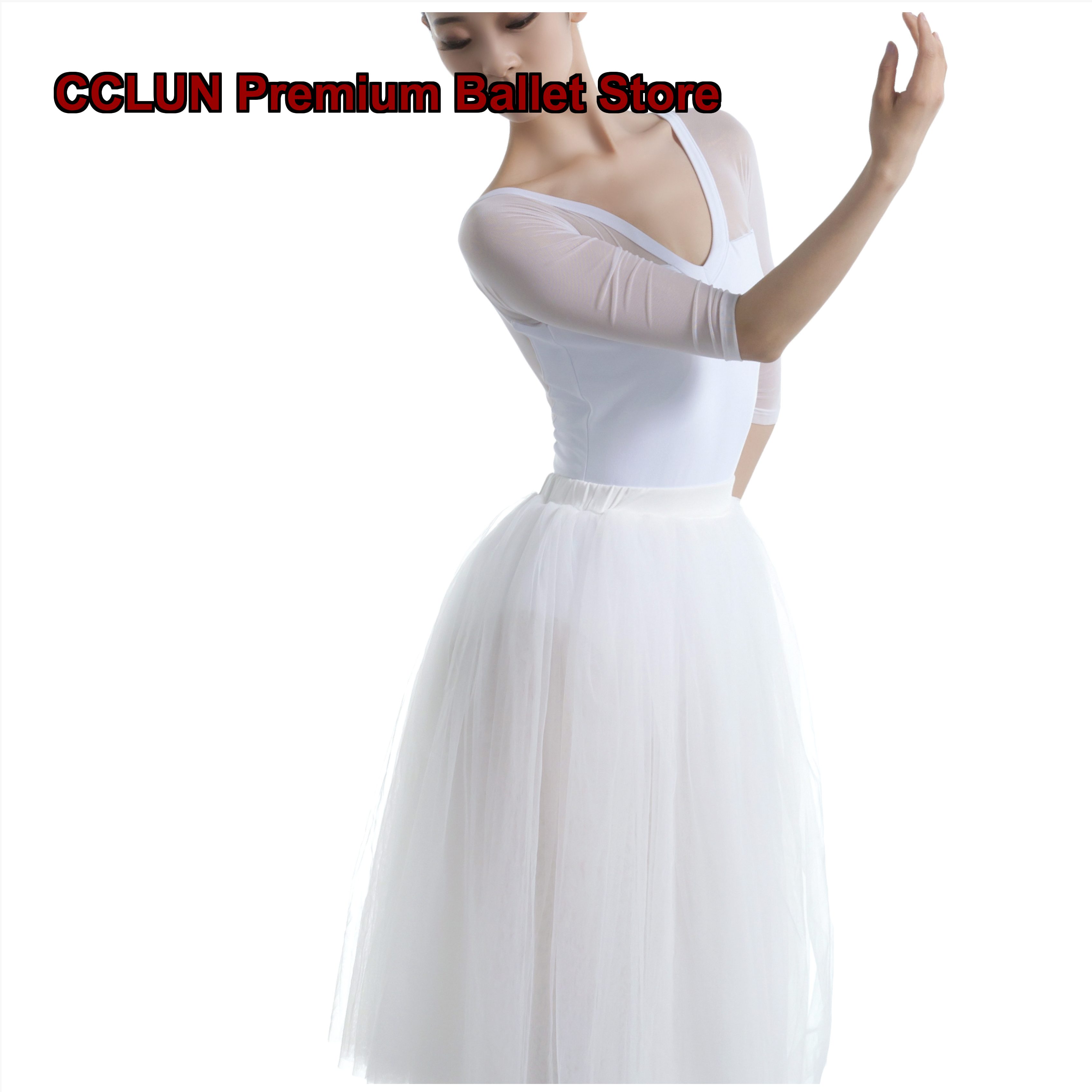 ชุดบอดี้สูทสีขาวแขนกลางสำหรับผ - Yoga Fitness Class บทวิจารณ์และราคา