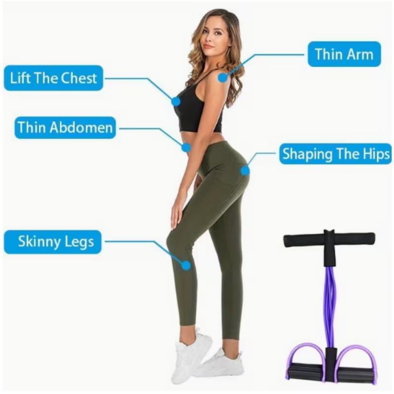 สายยางยืด 6 เส้นสำหรับโยคะ ใช้ - Yoga Fitness Gear บทวิจารณ์และราคา