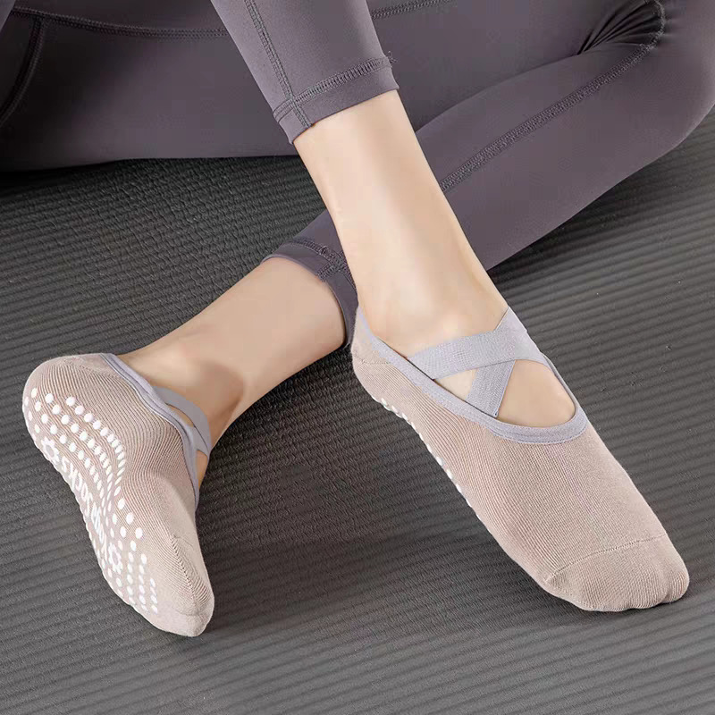 ถุงเท้าโยคะสำหรับผู้หญิงมืออาช - Yoga Fitness Yoga บทวิจารณ์และราคา