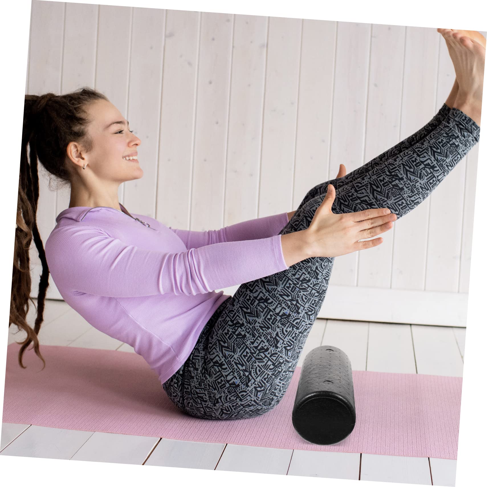 ลูกกลิ้งโฟมโยคะ EPP แบบพกพา สำ - Yoga Fitness Wheel บทวิจารณ์และราคา