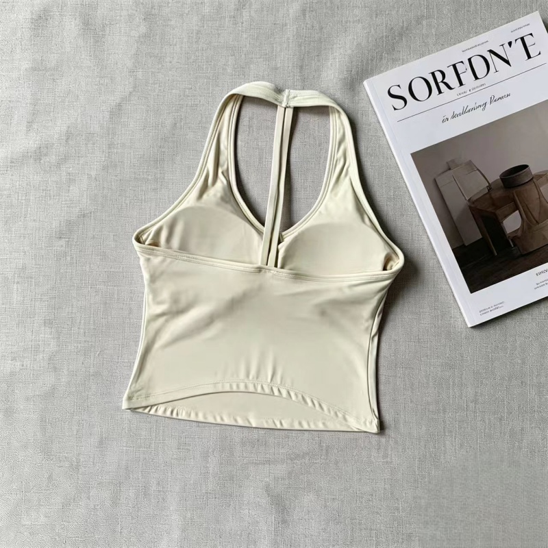 เสื้อกล้ามโยคะคอวีแบบผูกคอและส - Yoga Và Fitness บทวิจารณ์และราคา