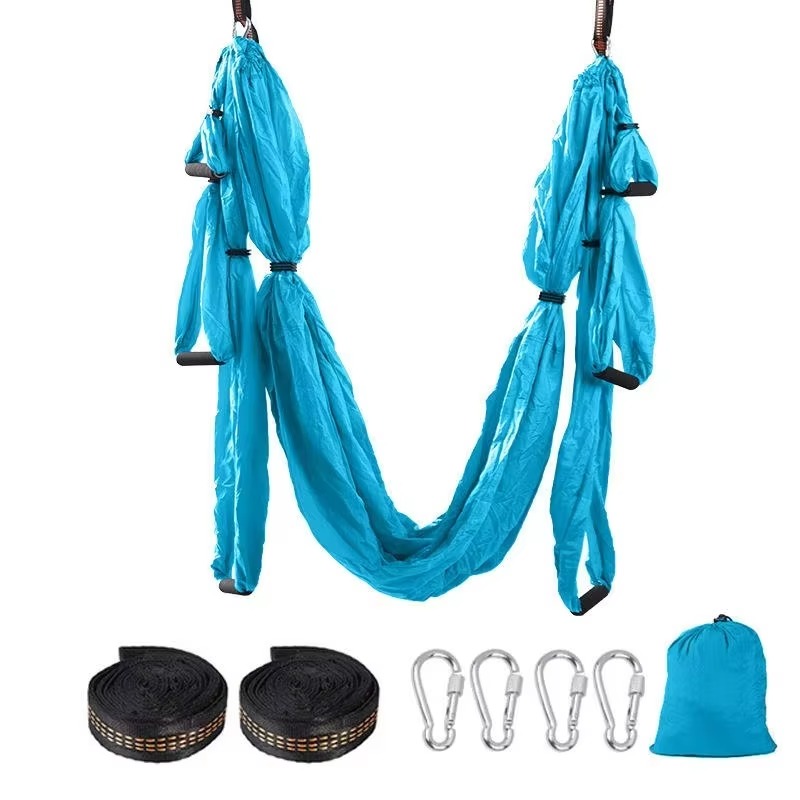 เปลโยคะสีไล่เฉดสำหรับการออกกำล - Yoga Swing Aerial บทวิจารณ์และราคา