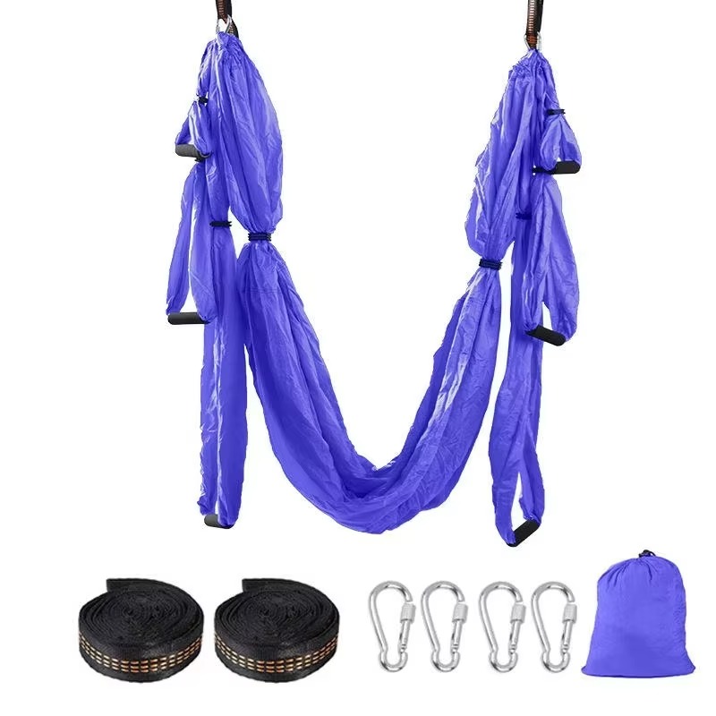 เปลโยคะสีไล่เฉดสำหรับการออกกำล - Yoga Swing Aerial บทวิจารณ์และราคา