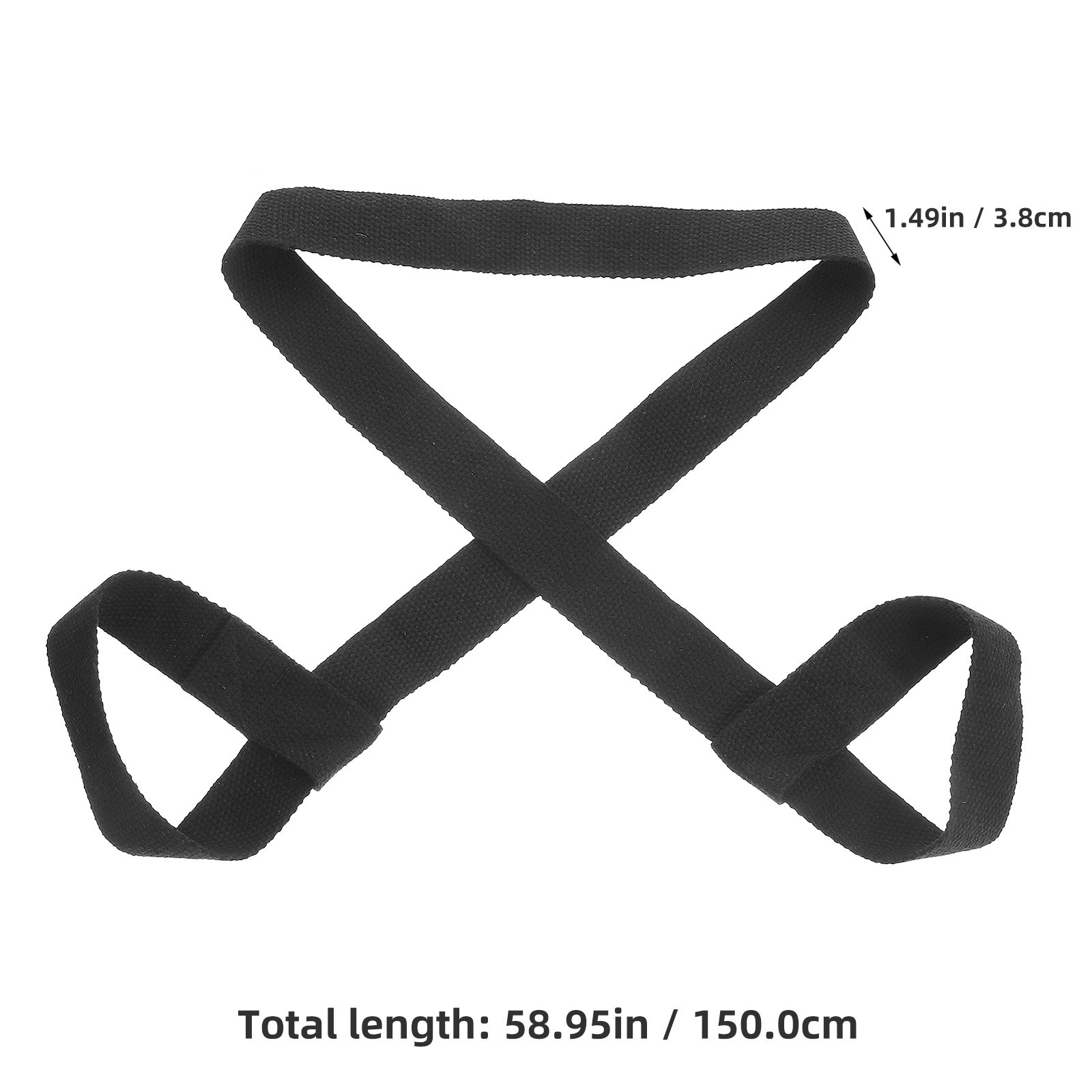 สายรัดเสื่อโยคะ 2 ชิ้น แบบปรับ - Yoga Fitness Class บทวิจารณ์และราคา