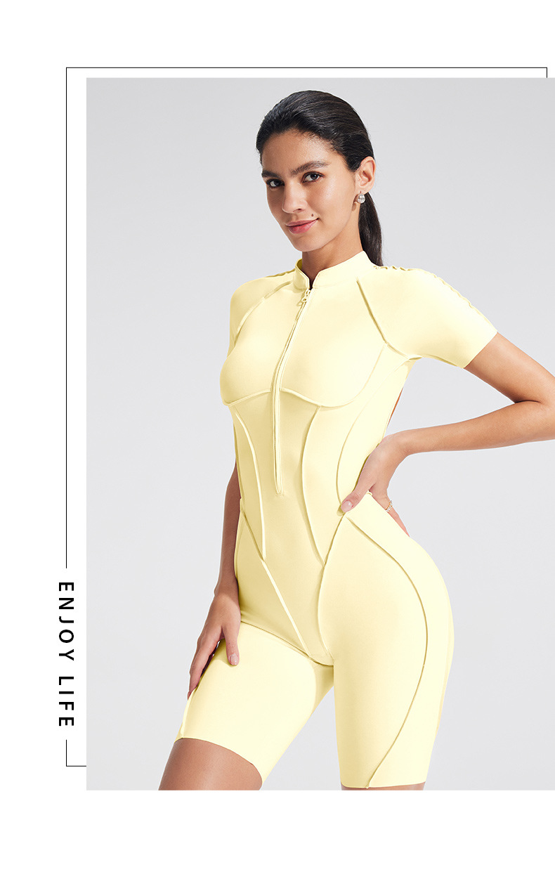 ชุดจั๊มสูทโยคะแบบเว้าหลัง โชว์ - Yoga Fitness Body บทวิจารณ์และราคา
