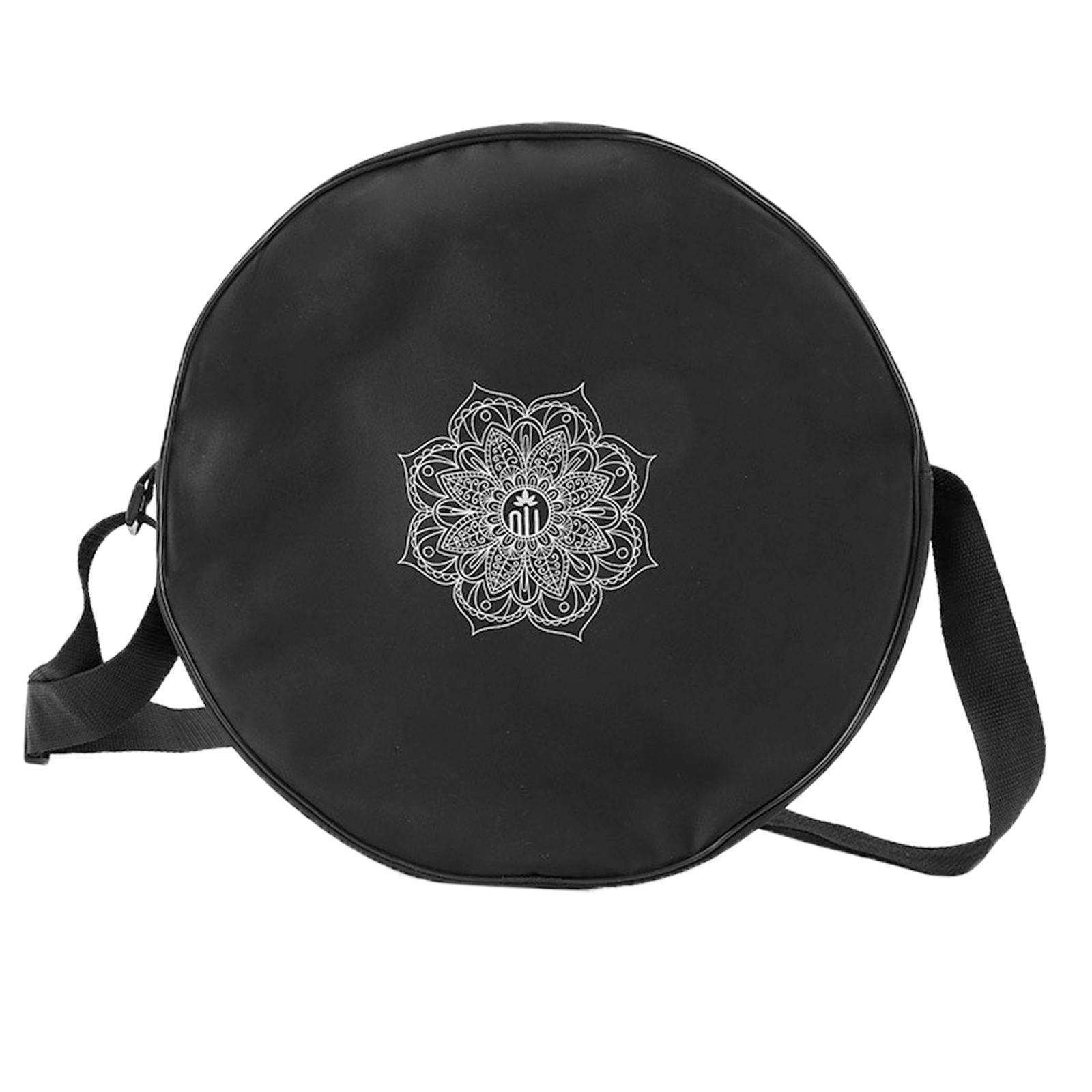 กระเป๋าล้อโยคะไนลอนสีดำแมนดาลา - Yoga Fitness Wheel บทวิจารณ์และราคา