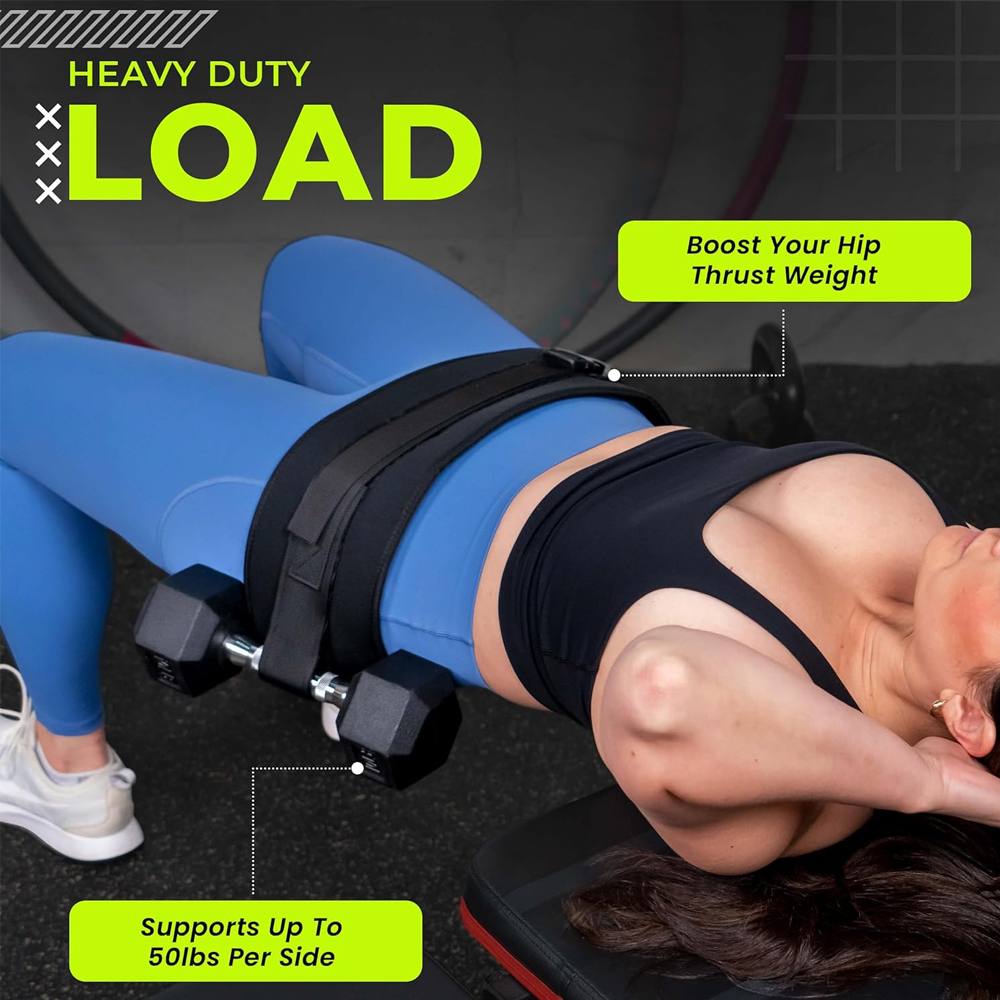 เข็มขัดยกสะโพกสำหรับกล้ามเนื้อ - Hip Thrust Pad บทวิจารณ์และราคา