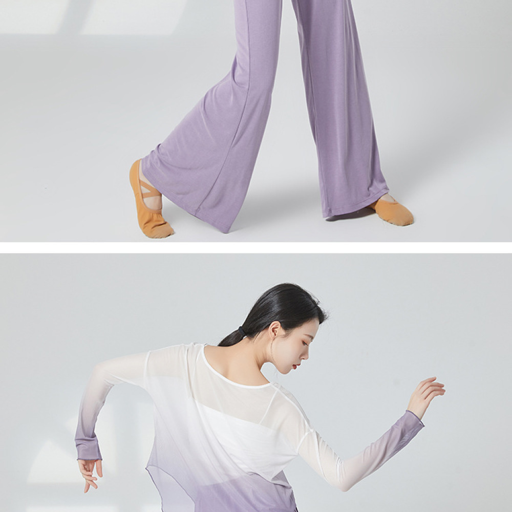 กางเกงเต้นรำทรงหลวมสำหรับผู้หญ - Yoga Fitness Gear บทวิจารณ์และราคา