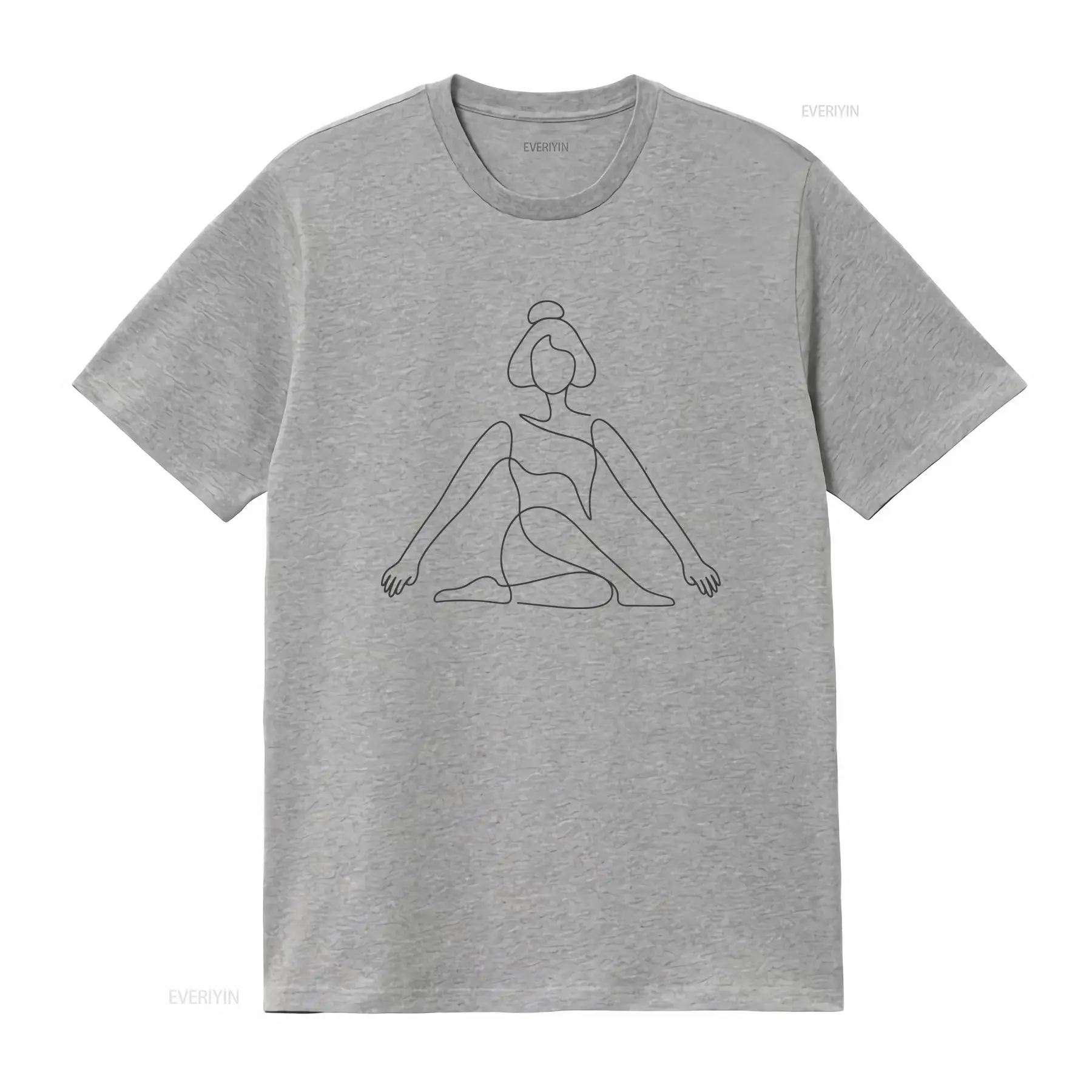 เสื้อยืดลายโยคะ One Line Yoga  - Zen Yoga Fitness บทวิจารณ์และราคา