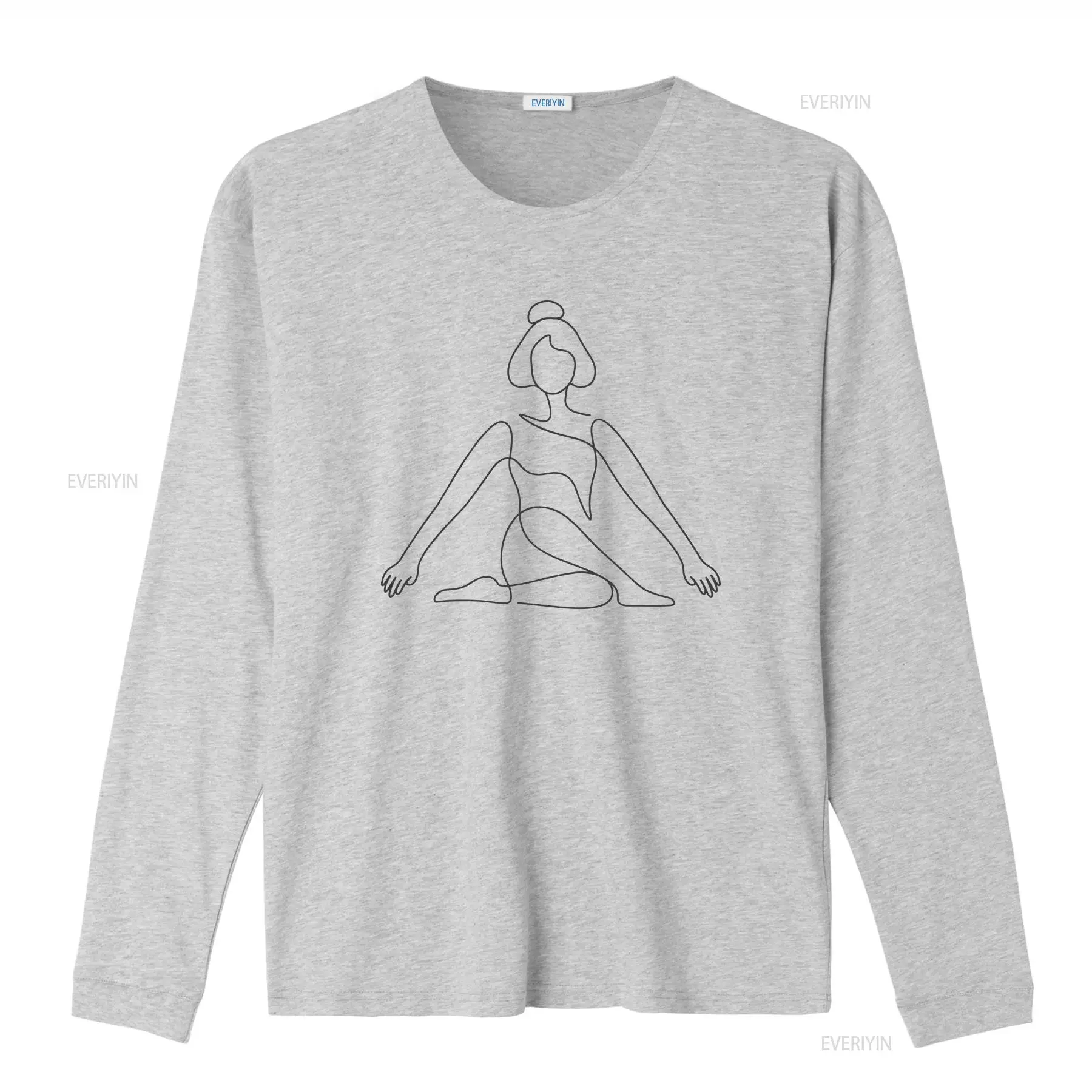 เสื้อยืดลายโยคะ One Line Yoga  - Zen Yoga Fitness บทวิจารณ์และราคา