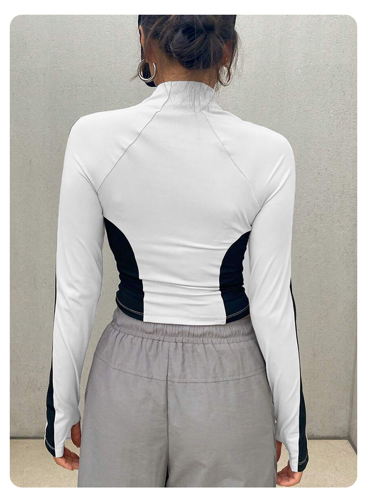เสื้อโยคะคอตั้ง แจ็คเก็ตสำหรับ - Yoga Fitness Yoga บทวิจารณ์และราคา