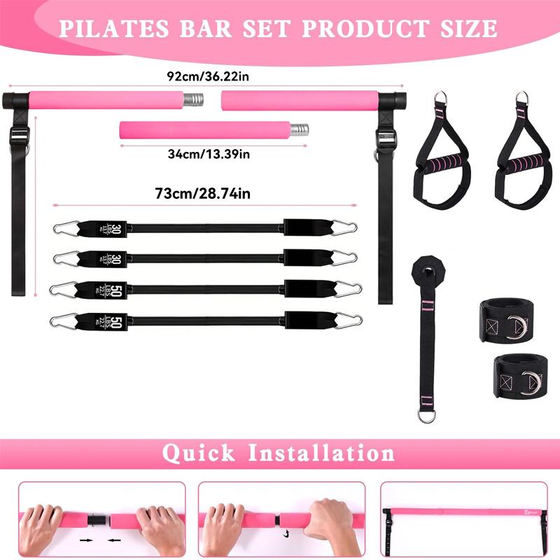 ชุดอุปกรณ์พิลาทิสบาร์อเนกประสง - Yoga Fitness Gear บทวิจารณ์และราคา