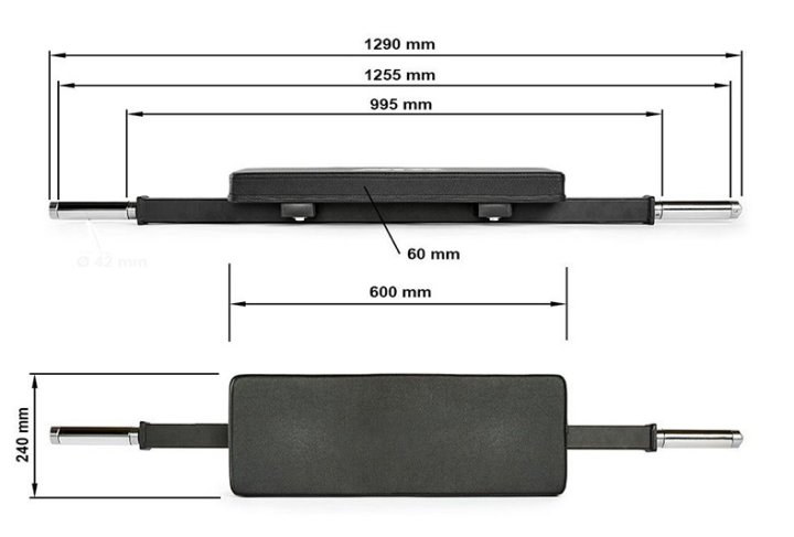 อุปกรณ์ฝึกความแข็งแรงของสะโพก  - Hip Thrust Pad บทวิจารณ์และราคา