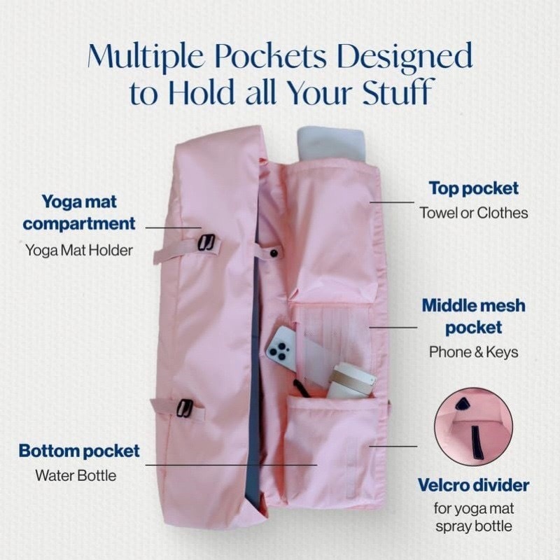 กระเป๋าโยคะ, กระเป๋าใส่เสื่อโย - Yoga Fitness Yoga บทวิจารณ์และราคา