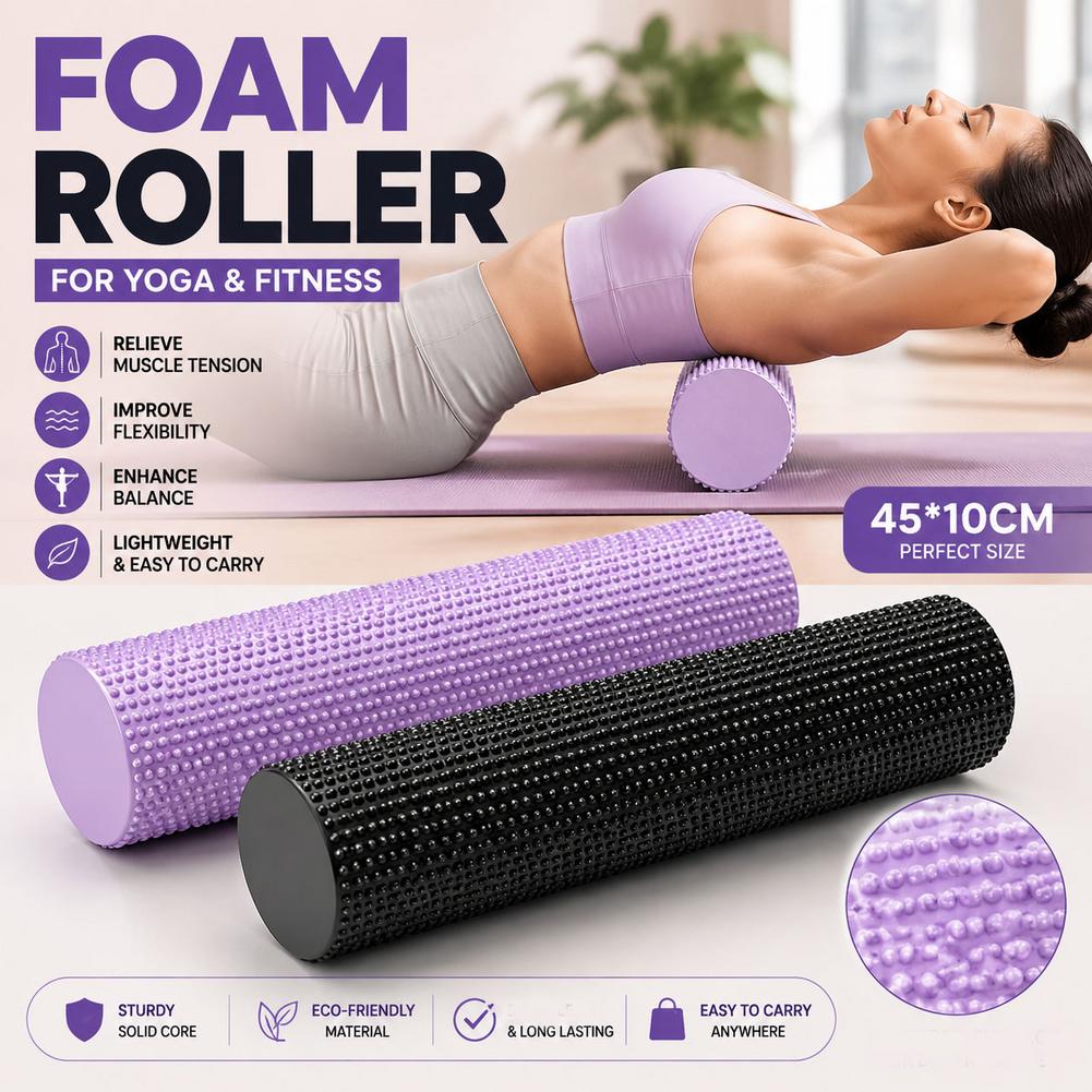 ลูกกลิ้งโฟมโยคะ EVA ความหนาแน่ - Yoga Fitness Wheel บทวิจารณ์และราคา