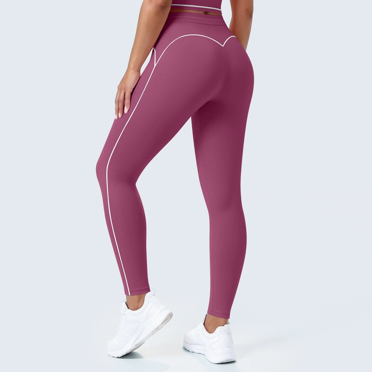 กางเกงเลกกิ้งเอวสูงสำหรับผู้หญ - Yoga Fitness Leggings บทวิจารณ์และราคา