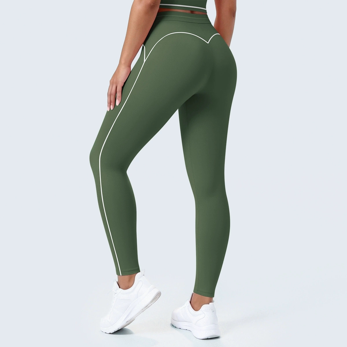 กางเกงเลกกิ้งเอวสูงสำหรับผู้หญ - Yoga Fitness Leggings บทวิจารณ์และราคา
