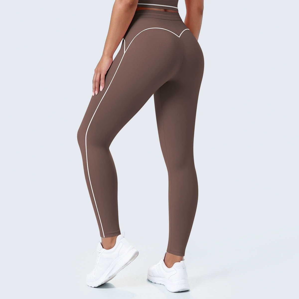 กางเกงเลกกิ้งเอวสูงสำหรับผู้หญ - Yoga Fitness Leggings บทวิจารณ์และราคา