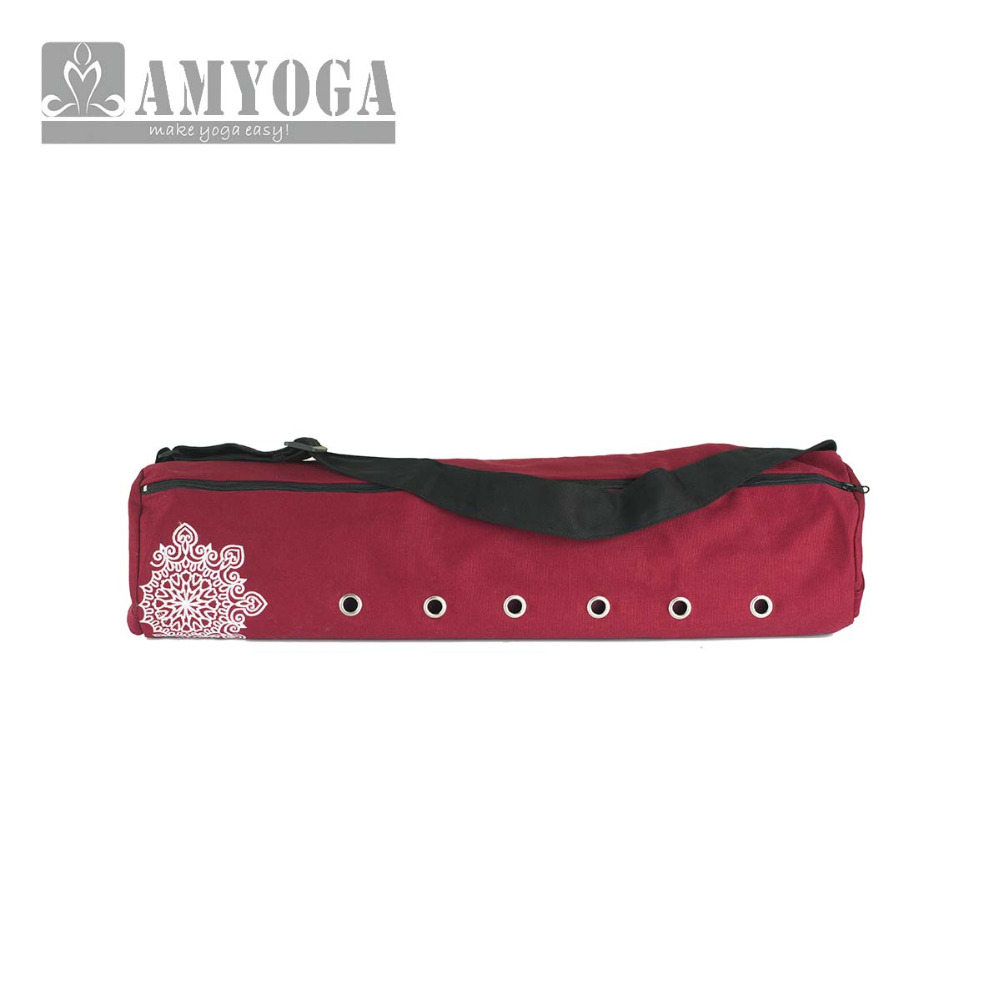 กระเป๋าใส่เสื่อโยคะแบบผ้าแคนวา - Yoga Fitness Yoga บทวิจารณ์และราคา