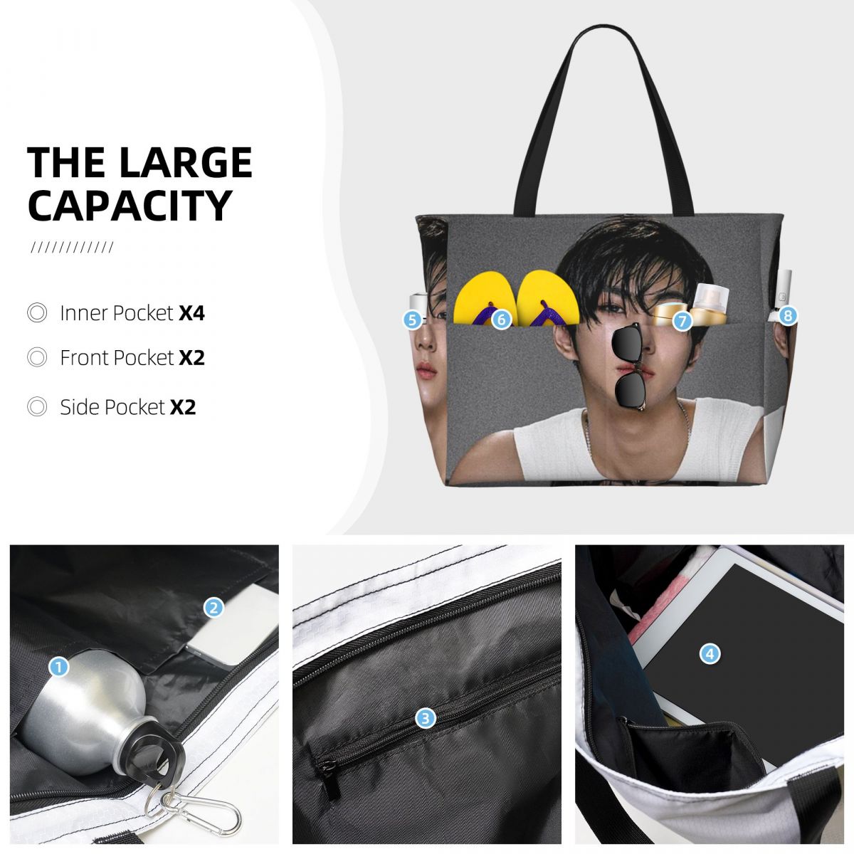 จุงวอน เอน เคป๊อป บีช โทท แบ็ก - Yoga En Fitness บทวิจารณ์และราคา