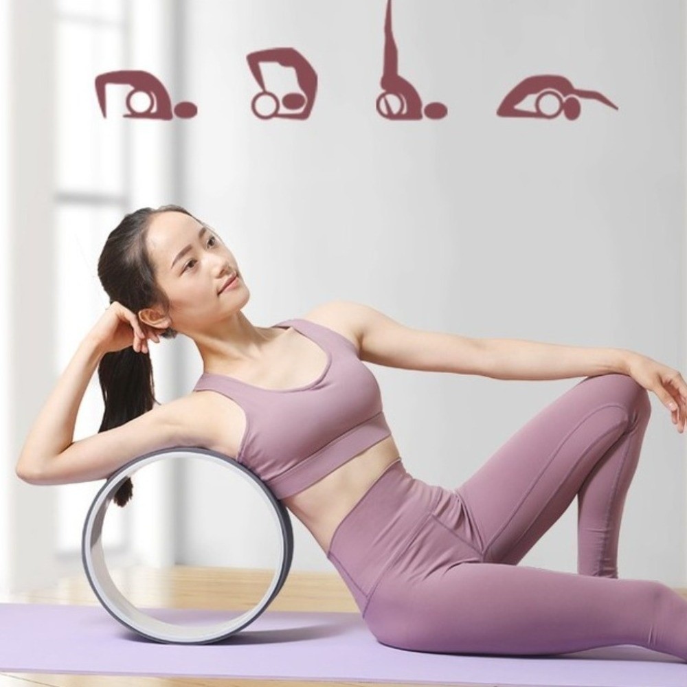 ล้อโยคะนวดกล้ามเนื้ออเนกประสงค - Yoga Fitness Wheel บทวิจารณ์และราคา