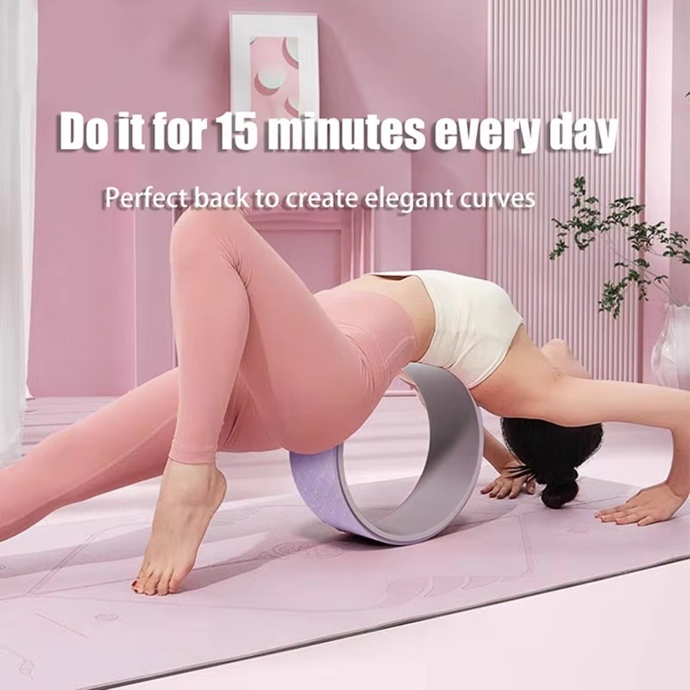 ล้อโยคะนวดกล้ามเนื้ออเนกประสงค - Yoga Fitness Wheel บทวิจารณ์และราคา