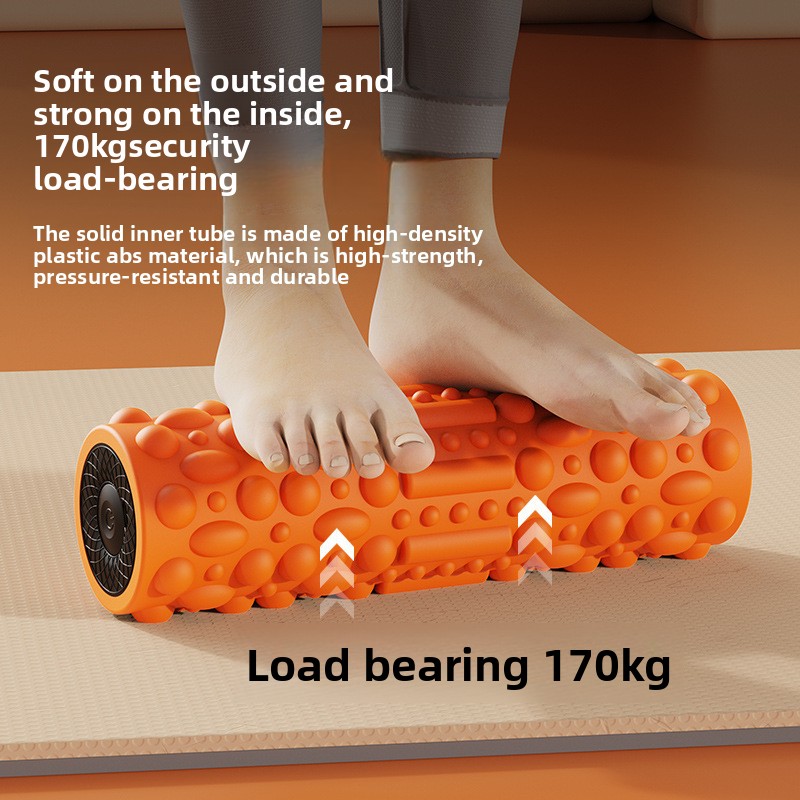 ลูกกลิ้งโฟมไฟฟ้า ผ่อนคลายกล้าม - Yoga Fitness Wheel บทวิจารณ์และราคา