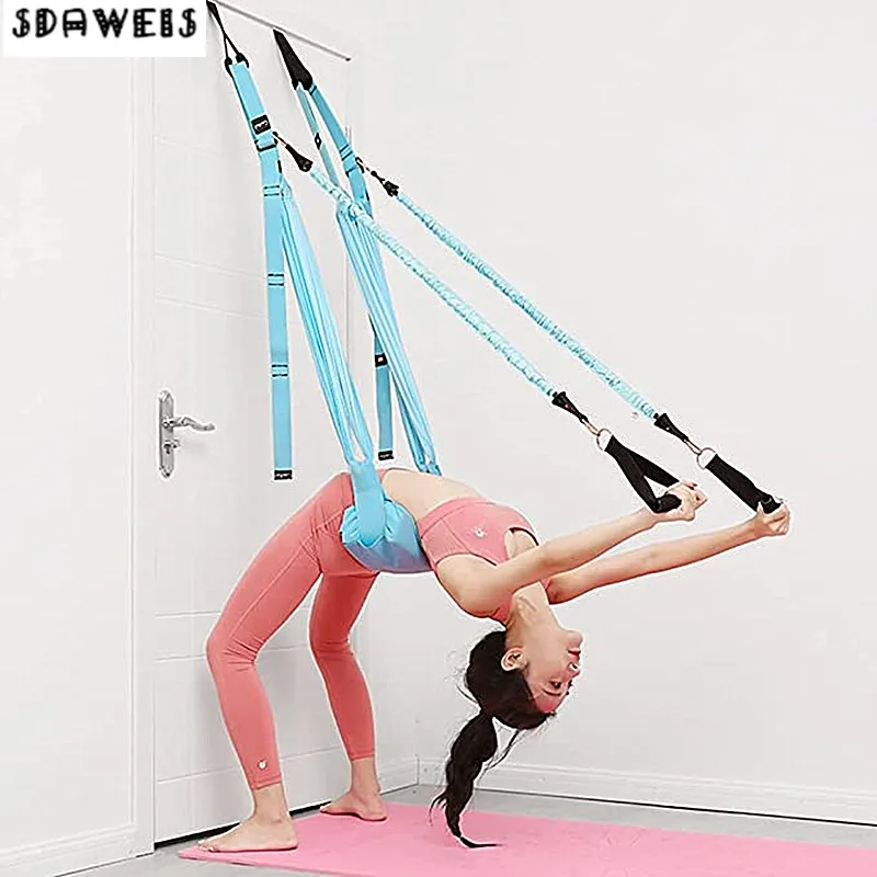 ปรับ Aerial โยคะยืดหยุ่นยืดประ - Yoga Swing Aerial บทวิจารณ์และราคา