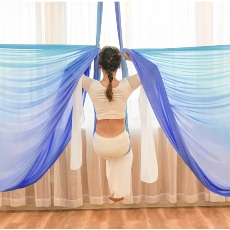 ชุดโยคะแฮมม็อคแบบแขวนลอยตัว ปร - Yoga Swing Aerial บทวิจารณ์และราคา